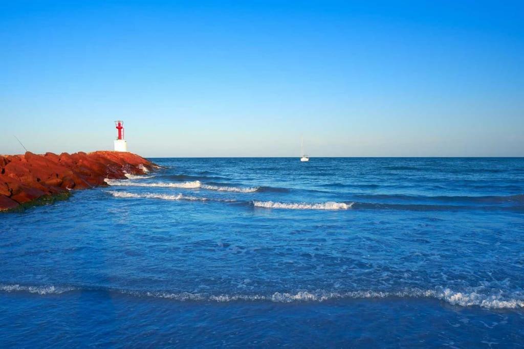 La Llar45 , Relajate Junto Al Mar Apartman La Pobla de Farnals Kültér fotó