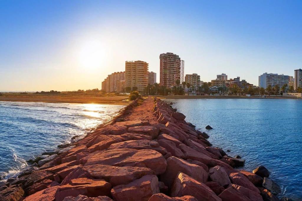 La Llar45 , Relajate Junto Al Mar Apartman La Pobla de Farnals Kültér fotó