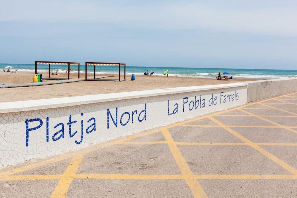 La Llar45 , Relajate Junto Al Mar Apartman La Pobla de Farnals Kültér fotó